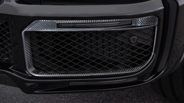 Photo of Brabus Carbon Fibre Inserts with Daytime Running Lights for the Mercedes Benz G63 AMG (W463A) - Image 1